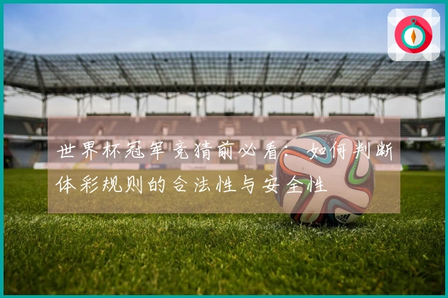 世界杯冠军竞猜前必看：如何判断体彩规则的合法性与安全性