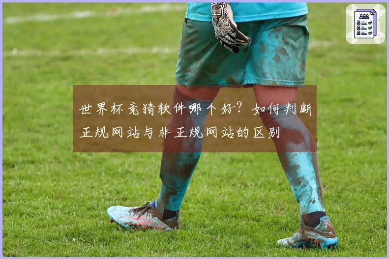 世界杯竞猜软件哪个好？如何判断正规网站与非正规网站的区别