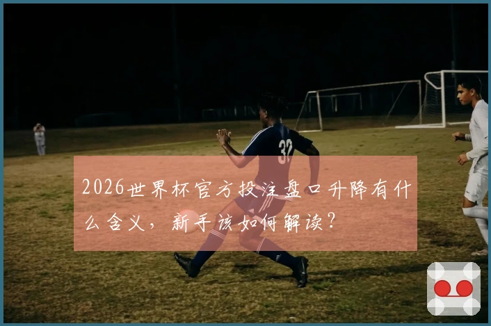 2026世界杯官方投注盘口升降有什么含义，新手该如何解读？