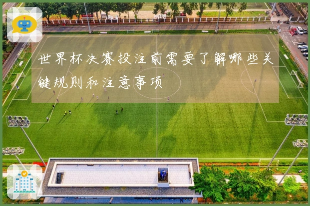 世界杯决赛投注前需要了解哪些关键规则和注意事项