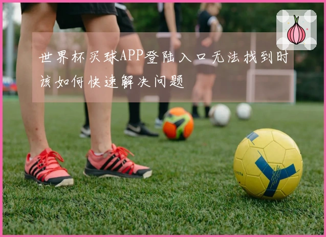 世界杯买球APP登陆入口无法找到时该如何快速解决问题