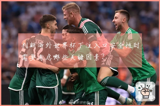 判断海外世界杯下注入口安全性时需要考虑哪些关键因素？